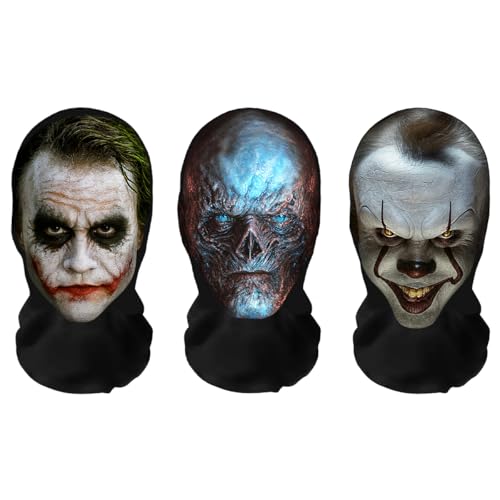Masques complets avec impression 3D réaliste « Ensemble de m