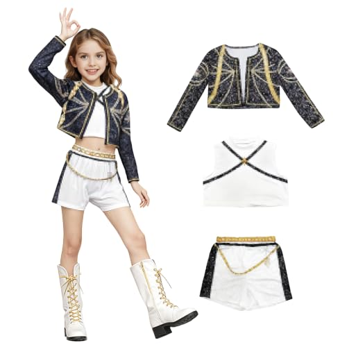 Costume de cosplay noir - Déguisement de personnage - Déguis