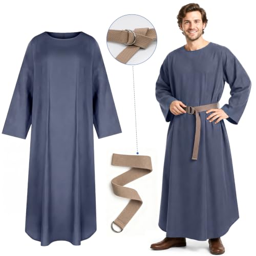 iZoeL Costume Sorciere Homme Deguisement Halloween Adulte Ch
