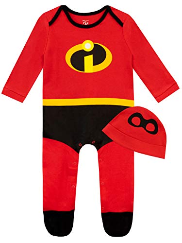 Disney - Dors Bien - The Incredibles - Bébé Garçon, Rouge, 1