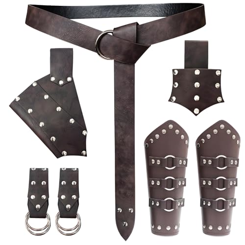 TiGog Costume viking pour homme et femme - Costume de cheval