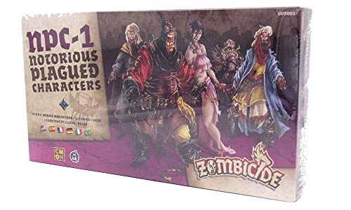 Cmon | Zombicide Black Plague : N.P.C. #1 | Jeu de société |