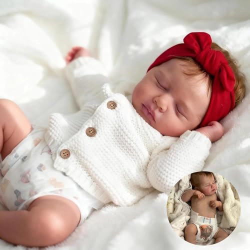 Anano Bebe Reborn Fille Silicone Plein Corps-50CM Poupee Reb