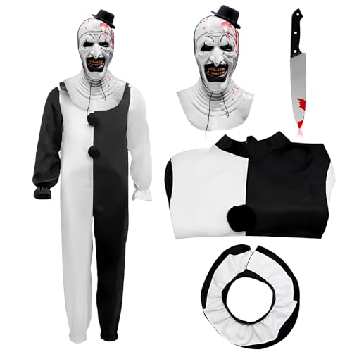 Crazycos Masque de Clown Terrifier Costume de Terrifier Art 