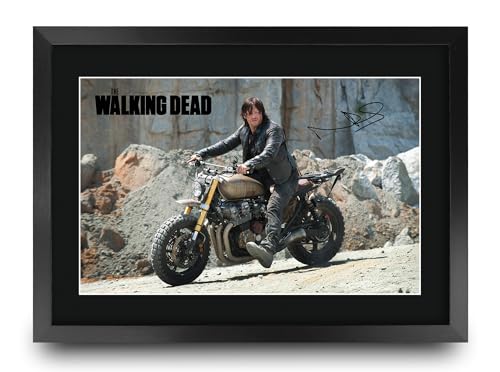 HWC Trading The Walking Dead Scene 1 Cadeaux Imprimé Signé A