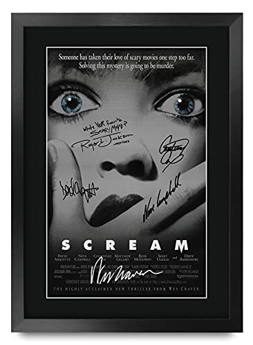 HWC Trading FR A3 Scream Cadeaux imprimés affiche photo auto