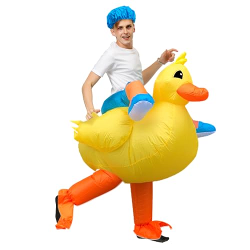 JASHKE Costume Gonflable Canard Adulte Déguisements Canard J