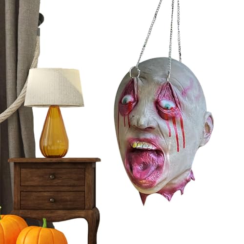 Décorations dHalloween en forme de tête - Décorations dHallo