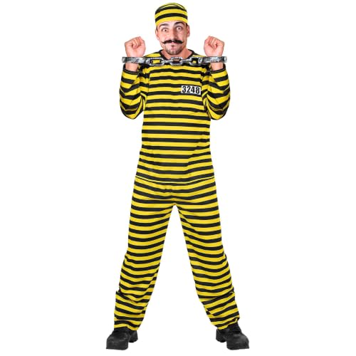 W WIDMANN MILANO Party Fashion - Costume de prisonnier pour 