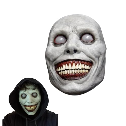 IFQKNUYL Masque dHorreur pour Halloween, Masque Effrayant po