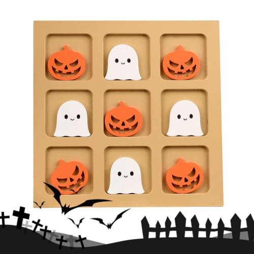 x dhalloween éducatifs en Bois et fantôme