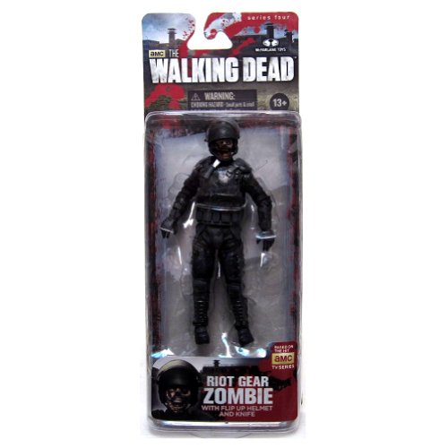 Walking Dead TV Series 4 Riot Gear Zombie