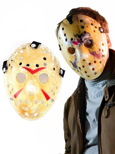 Masque Hockey Doré Jason Halloween