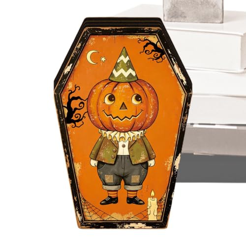 Décoration Cercueil Halloween Décoration De Fête Vintage En