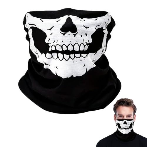 Masque Tête de Mort, Cagoule de Moto Multifonction, Masque p