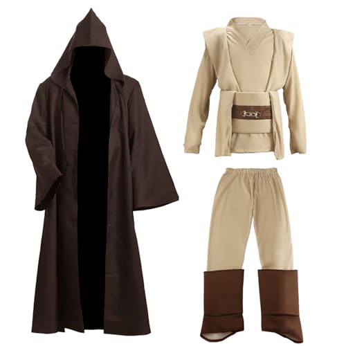 Kitimi Déguisement Je-d Enfants, Costume Cape à Capuche Robe