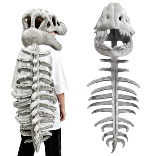 Déguisement Dinosaure, Costume Dinosaure Squelette Réaliste 