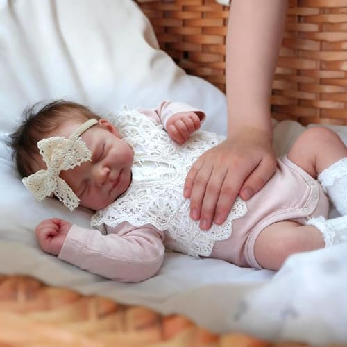 Anano Bebe Reborn Silicone Plein Corps-45CM Poupee Reborn Fi