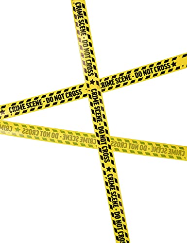 DEGUISE TOI - Bannière scène de crime 7 m - 1 Banderole - Ta