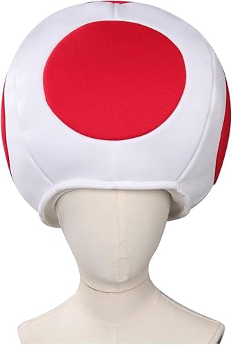 RUIRUIMING Chapeau Crapaud Rouge Ensemble 1 Pièce Chapeau Ch