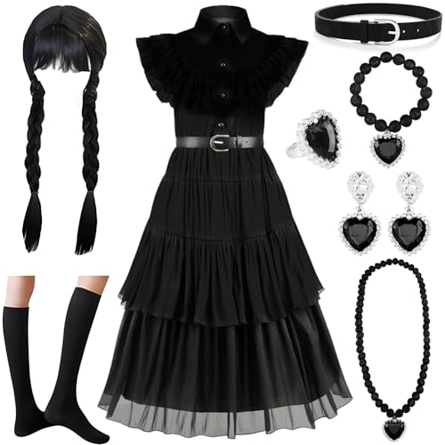 Robe Princesse Gothique Halloween Filles