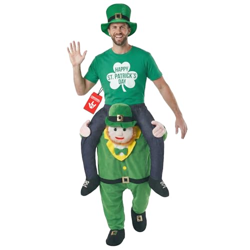 Morph Costume Saint Patrick Homme, Leprechaun Costume Adulte