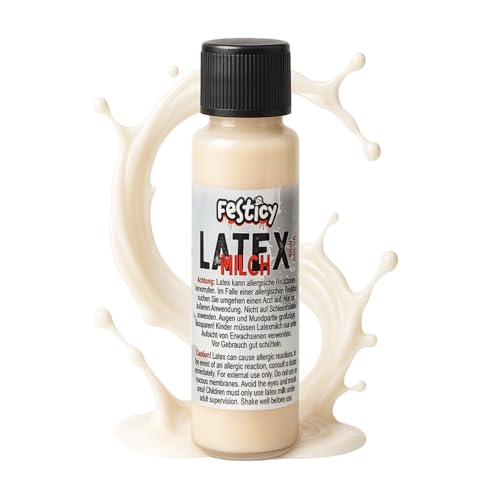 Festicy Latex liquide - Flacon de 28,3 g pour SFX, cosplay e