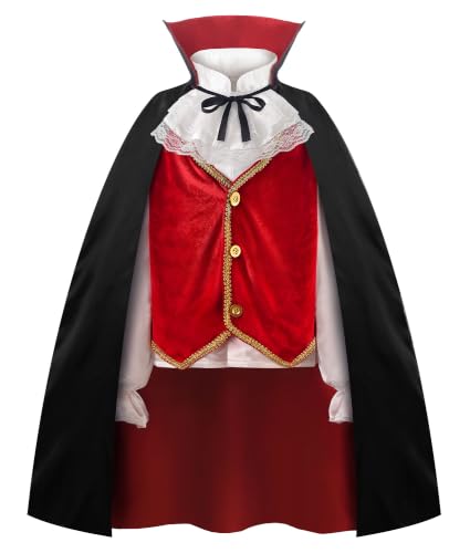 ReliBeauty Déguisement Halloween Enfant Déguisement Vampire 