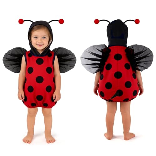 Beipegin Deguisement Animaux Enfant Body Barboteuse Abeille