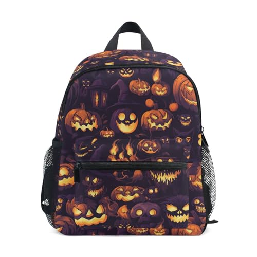 Wudan Sacs à dos dHalloween effrayants citrouilles pour enfa