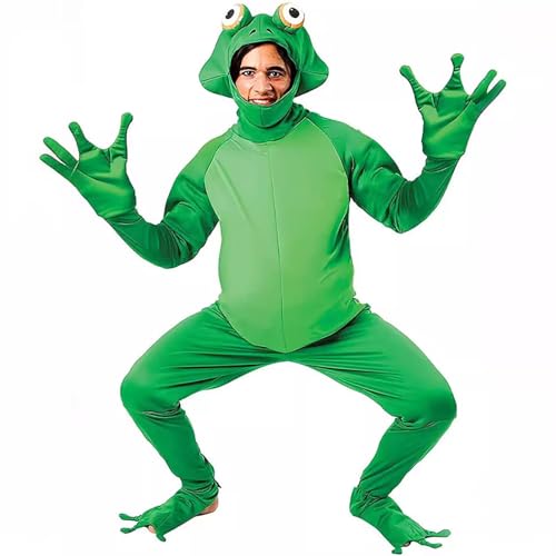 Cexiakong Costume de grenouille pour hommes et femmes - Dégu