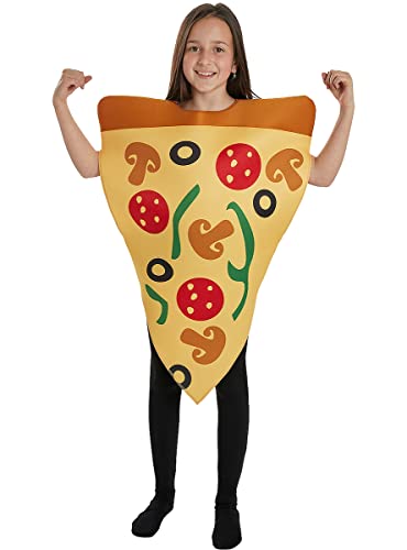 Funidelia Déguisement pizza pour fille et garçon, Taille 7-1