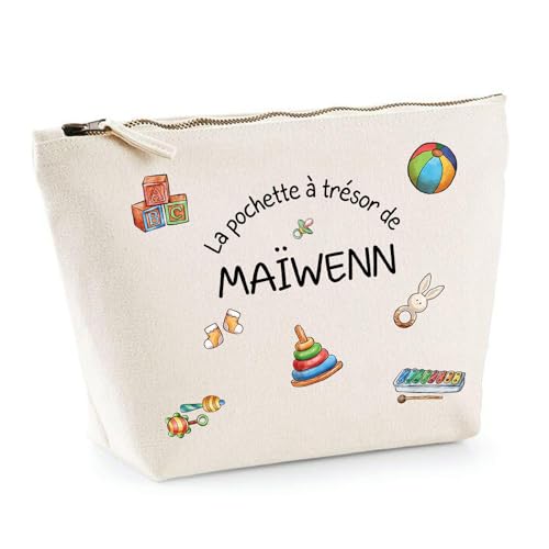 Planetee Pochette à trésor Maïwenn - Trousse de Jeux, école