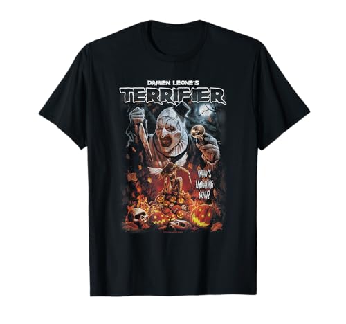 Terrifier Art The Clown Halloween Poster Horror Movie T-Shir