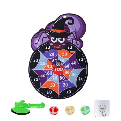 murale pour activités de lancer à la Halloween