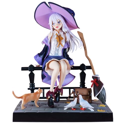 Zhongkaihua Figurine de sorcière errante Le voyage dElaina, 