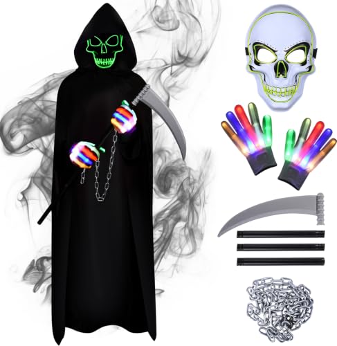 Aragallant Deguisement Halloween, Costume de Faucheuse Hallo