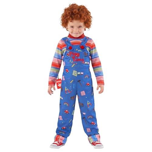 Morph Déguisement Poupée Possédée Enfant, Costume Halloween