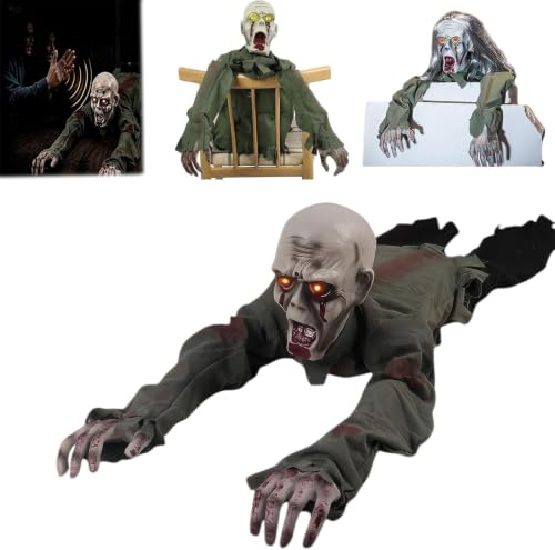 Générique Crawling Zombie Animatronic, effrayant pour Hallow
