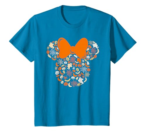 Disney Minnie Mouse Halloween Ghosts Pumpkins Spiders T-Shir