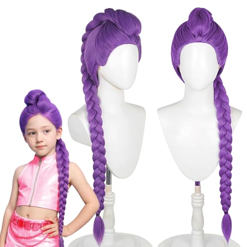 WYFDCZZP Perruque Costume Chasseur pour Enfants, Perruque Ru