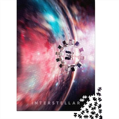 Puzzle De 1000 Pièces pour Adultes, Interstellar Movie, 70x5
