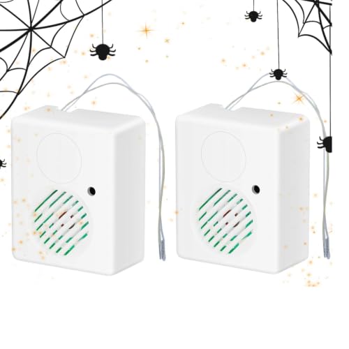 Lot de 2 yeux lumineux pour Halloween avec son