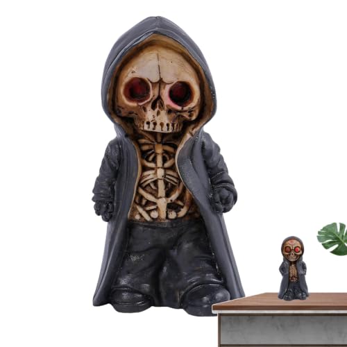 Figurine Squelette Miniature En Résine Effrayante Terrifiant