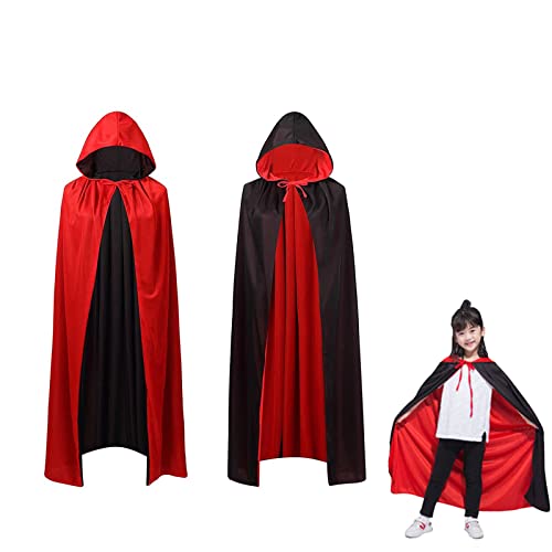 Cape Vampire Enfant Réversible 90cm