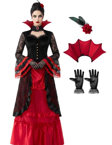 Spooktacular Creations Costume de vampire gothique victorien