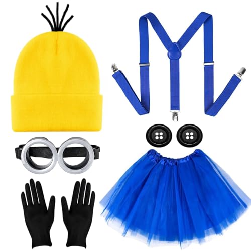 Kit Costume Jaune Carnaval Halloween