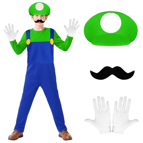 Costume Mario Luigi Enfant Adulte