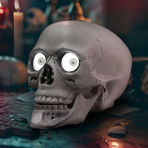 Tête de Mort Halloween Animée