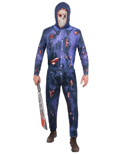 Déguisement Jason Voorhees Rouge